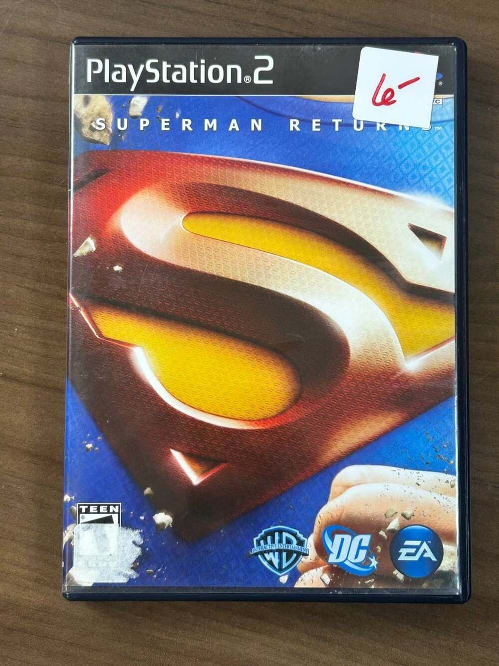 Superman Returns PS2 PlayStation 2 2006 EA Disc & Case No Manual